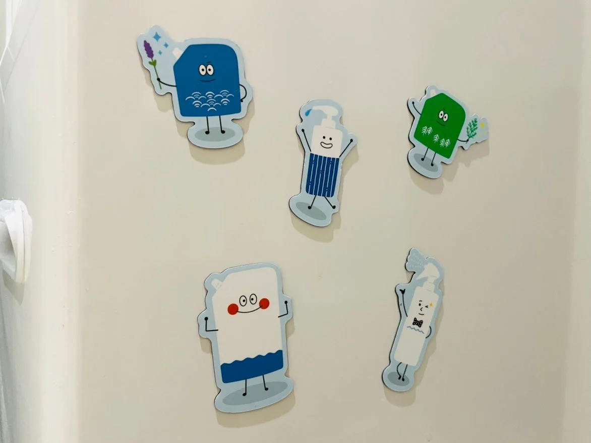 特洗隊のキャラクターマグネット